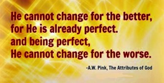 Immutability of God - Pink